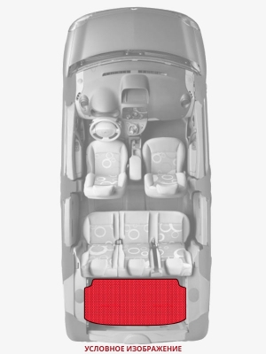 ЭВА коврики «Queen Lux» багажник для Saab 9-3
